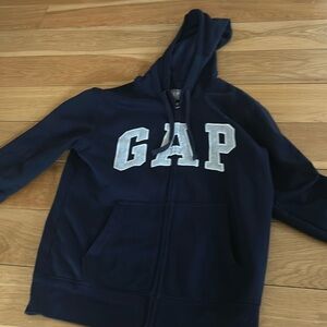 Navy blue zip up gap men’s small